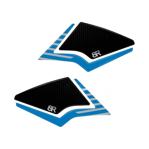 Kit autocollants de protection réservoir moto pour route et piste