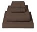 Mellanni Bed Sheet Set Brushed Microfiber 1800 Bedding - Wrinkle, Fade, Stain Resistant - Hypoallergenic - 4 Piece (Cal King, Brown)