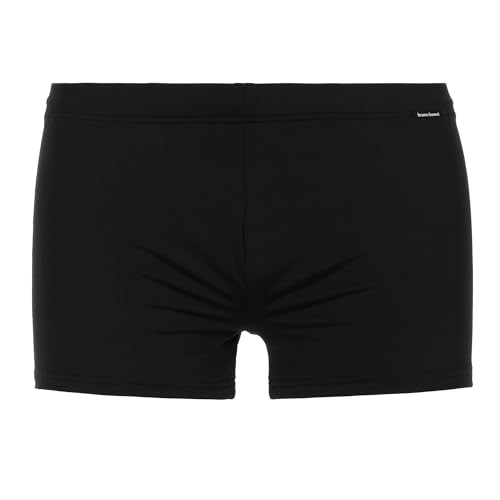 Bruno Banani Herren Short Wave Line 2.0 Badehose, Schwarz (Schwarz 007), Medium (Herstellergröße: M)