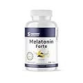 INSPORT Nutrition - Melatonina Forte - 5mg per compressa - 1000 porzioni (200 Vegan compresse) - Sonnifero altamente dosato - Composizione pura