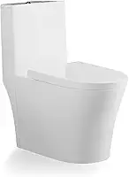 Vaso Sanitário Monobloco Porcê Abstratus Privada Com Assento Branco (pvs42mbsfa-br)