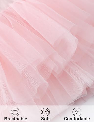 SEAUR - Vestido de dança collant infantil sem mangas para meninas vestido tutu de balé infantil roup