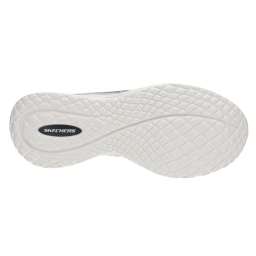 Skechers Arch Fit Orvan - Drex Skechers Hands Free Slip-ins®,Grey/Navy,12 X-Wide