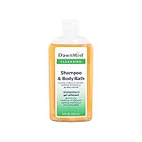 DawnMist Dukal Shampoo and Body Bath, 8 oz (1 Count) &ndash; 2-in-1 Gentle Cleanser for Hair and Skin,...