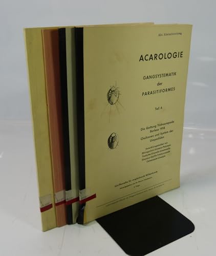 Acarologie. Gangsystematik der parasitiformes, Teil 1-4.