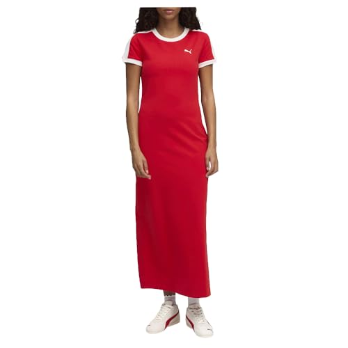 Puma Womens T7 Dress, for All Time Red, X-Small