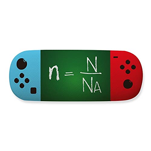 Boîtier à lunettes gaming motif chimie idéal pour bureau d'étudiant