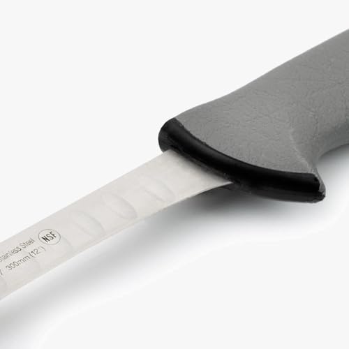 Miniatura 2 de Arcos Serie Colour Proof - Cuchillo Salmón - Cuchillo Pescado - Hoja 12 Acero Inoxidable Nitrum - Mango Polipropileno Cubierto Por Elastómero Color Negro - Ideal Para Uso Profesional E Higiene.