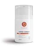 FITODROGA Handcreme Tag 50 ml - Tiefenwirksame Hand Cream für trockene Hände, mit Shea Butter, Squalan & Saccharide Isomerate, schnell einziehend, auch für empfindliche Haut
