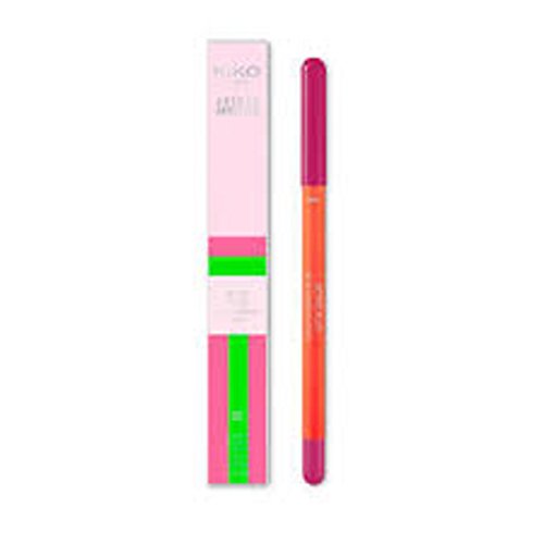 Kiko Milano by Arthur Arbesser Active Fluo Neon Lip & Body Pencil Nr. 02 Powerful Fuchsia Inhalt: 0,5g Lippenkonturenstift der bei UV-Licht die Farbewechselt in Lila. Lippencil