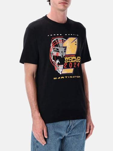 Camiseta Jorge Martin 2024 World Champion ropa de moto y coleccion de motociclismo para hombre 2