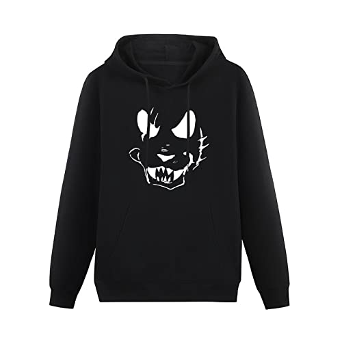 YUANROU Cool Beastars Paru Itagaki - Sudadera con capucha de manga larga para hombre, color negro, Negro, XL