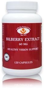 Bilberry Extract 60 MG by Vita Pure(VitaPlus), 120 Capsule