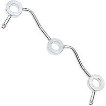 Fuel Overflow Return Pipe 15862-42502 15862-42500 Compatible for Kubota D722 D782 GL11000 G1700 G1800 G1900 G5200 G6200 G2160 TG1860 BX1800 BX1830 BX1850 BX1860 BX1870 B7300 B7400 B7410