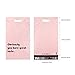 RUSPEPA Poly Mailers 10x13 Inch Pink with Build-in Handle Shipping Bags 3 Mil Pretty Thick Self Adhesive Mailing Envelopes - 50 Pack