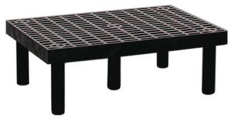 500 lb HDPE 36 W x 24 D 8SX6PUPY7VRSTRUCTURAL PLASTICS D3624 Dunnage Rack