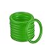 M METERXITY 24 Pack Carnival Ring -Toss Rings Plastics Hoops Apply to Outdoor/Party/Games (4cm ID Green)