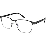 VINTAGE GAFAS DE LECTURA - Las gafas de lectura con cristales grandes son a la vez retro y modernas, y están totalmente de moda. El diseño fino da un aire académico vintage para hombres y mujeres.