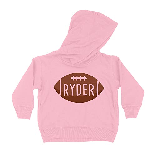 Football Ryder Kids Hoodie Sweatshirt Toddler 5T Light Pink
