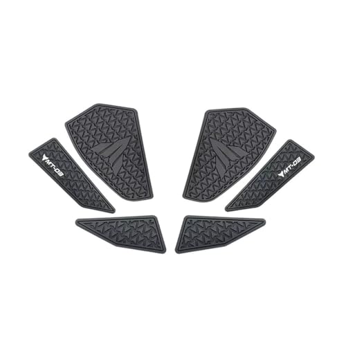 Autocollants de réservoir moto pour MT-03 2020-2022 protection grip noir