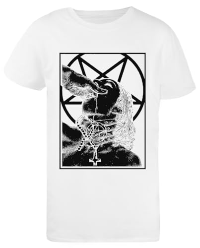 T-Shirt Kid White Nun Seexanaa idéal pour les journées d'école et les jeux