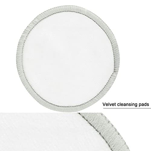 Round Sponge Puff Set, 4Pcs Reusable Makeup Remover Pads Soft Facial Cleansing Sponges Puff For Removing Makeup #TOP6