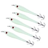 Para pescar: ideal para capturar peces como pez manga, calamares, pulpos y sepias en agua dulce o , anzuelos de pesca