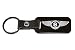 Bently Keychain / Fob - Satin Black - Engraved Logo