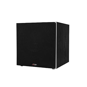 Polk Audio PSW10 10″ Powered Subwoofer Home Audio – Power Port Tech, Up to 100 Watts, Big Bass in Compact Design, Easy Setup with Home Theater, Timbre-Matched with Monitor & T-Series Polk Speakers