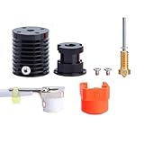 Trianglelab TD6S Hotend Kit with Ceramic Heating Ring +TUN Nozzle Compatible with Voro 3D Printer and CHC TD6 V6 HOTEND DDB DDE Direct Drive Extruder Suitable for Various Filament PLA/ABS/ASA/