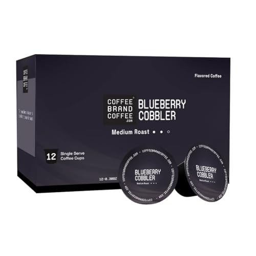 Blueberry Cobbler Flavored Coffee K Cups with Intense Flavor of