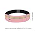 RNXRZANK Waist Pack for Running with Quick Release and Adjustable Strap for Sports and Outdoor Activities, Pink