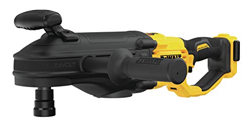 DEWALT FLEXVOLT 60V MAX* Right Angle Drill, Brushless, Quick-Change Stud/Joist Drill, E-Clutch System, Tool Only (DCD471B)