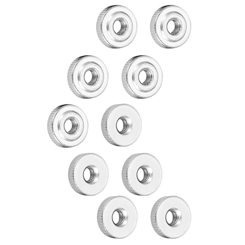 Hardware Nuts, GB807 M3 M4 M5 M6 M8 M10 Handle Nut 10Pcs Knurled Thumb Nuts (M4(10pcs))
