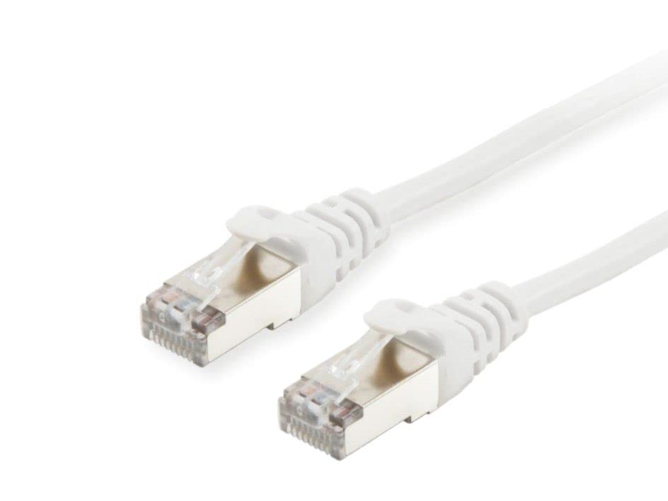 Equip Patch Cable Cat6 S/FTP 2x RJ45 10.00 m White Box of 9 - Image 2