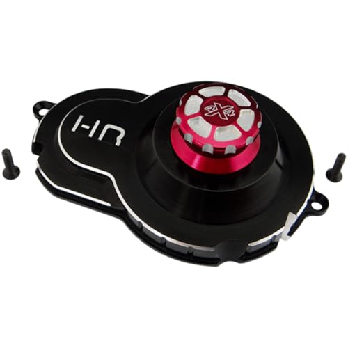 Hot Racing SCXT3201 Aluminum Transmission Spur Gear Cover - Scx 2
