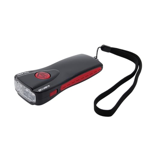 KH-Security LED Alarmtaschenlampe Notfall Taschenlampe Alarmlampe Sicherheit Lampe mit Alarm inkl. Batterie (Schwarz) KH-Security LED Alarmtaschenlampe Notfall Taschenlampe Alarmlampe Sicherheit Lampe mit Alarm inkl. Batterie (Schwarz)