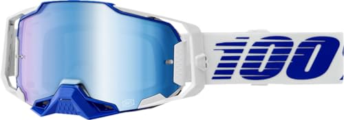 100% Armega Goggles - Blue - Blue Mirror Lens