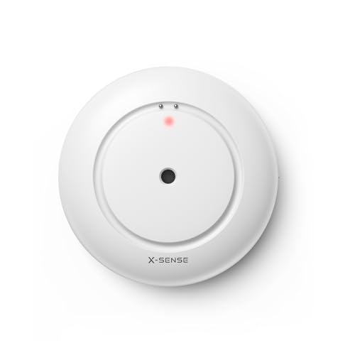 X-Sense Wi-Fi Wassermelder mit Batterie, Wassersensor IP66, WLAN-Wassersensor, EIN Zubehörteil für das SWS54-Wassersensor-Kit, Einzelverpackung, Modell SWS51, 1 Stück