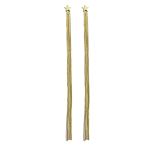 Cadeau pour filles boucles d'oreilles longues étoiles chic