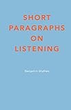 Short Paragraphs on Listening