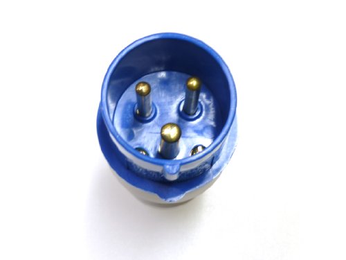 Knightsbridge INAV006 240 V IP44 16 A Plug, Blue