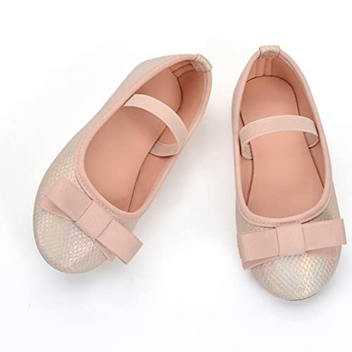Children Shoes Flat Shoes Crystal Shoes with Sequins Bowknot Girls Dancing Shoes Shoes for Big Girls2