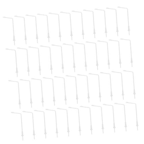 JOINPAYA 100pcs Miniature Street Light Models Lightweight Landscaping Decor Vivid Simulation Lamp Post for Model Railways Accessories Creative Adornments