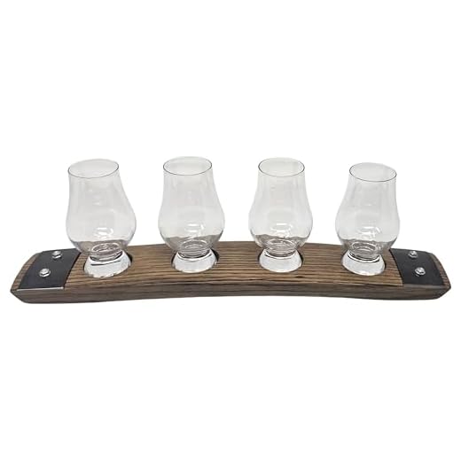 Barrel-Art Whiskey Flight Serving Tray