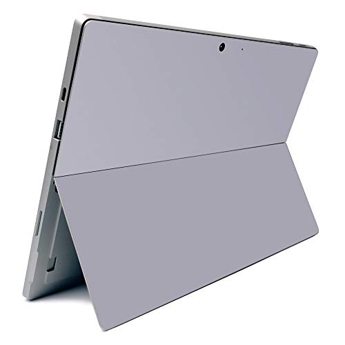 Image of MightySkins Carbon Fiber Skin for Microsoft Surface Pro 7 - Solid Gray | Textured Carbon Fiber Finish | Easy to Apply, Remove, and Change Styles | Made in The USA (CF-MISURPR7-Solid Gray)