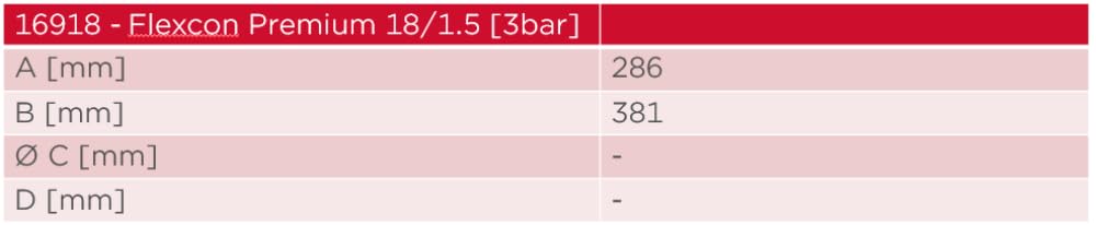 Flamco Flexcon Premium 18L 1.5/3bar Ausdehnungsgefäß -16918
