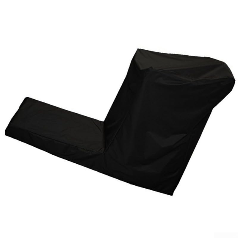 Housse tapis de course L en tissu Oxford noir 185x91x155 cm