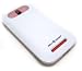 Cell-Nerds NerdShield Duo for Boost Mobile HTC ONE SV (Also fits VERIZON & CRICKET) (White and Pink Glow)