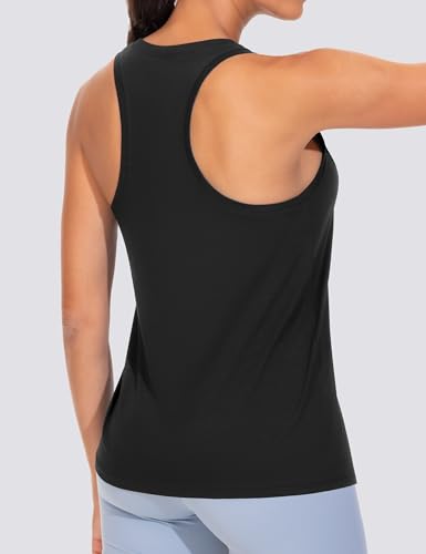 THE GYM PEOPLE Women's Racerback Workout Tanks Tops Sleeveless Running Athletic Yoga Shirts4